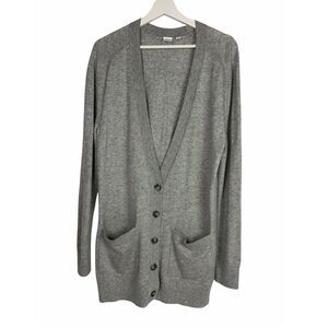 Gap Boyfriend Cardigan Gray Heather size Medium